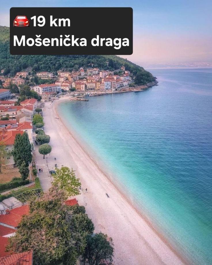 With A Terrace Forest Lullula Apartman Veprinac