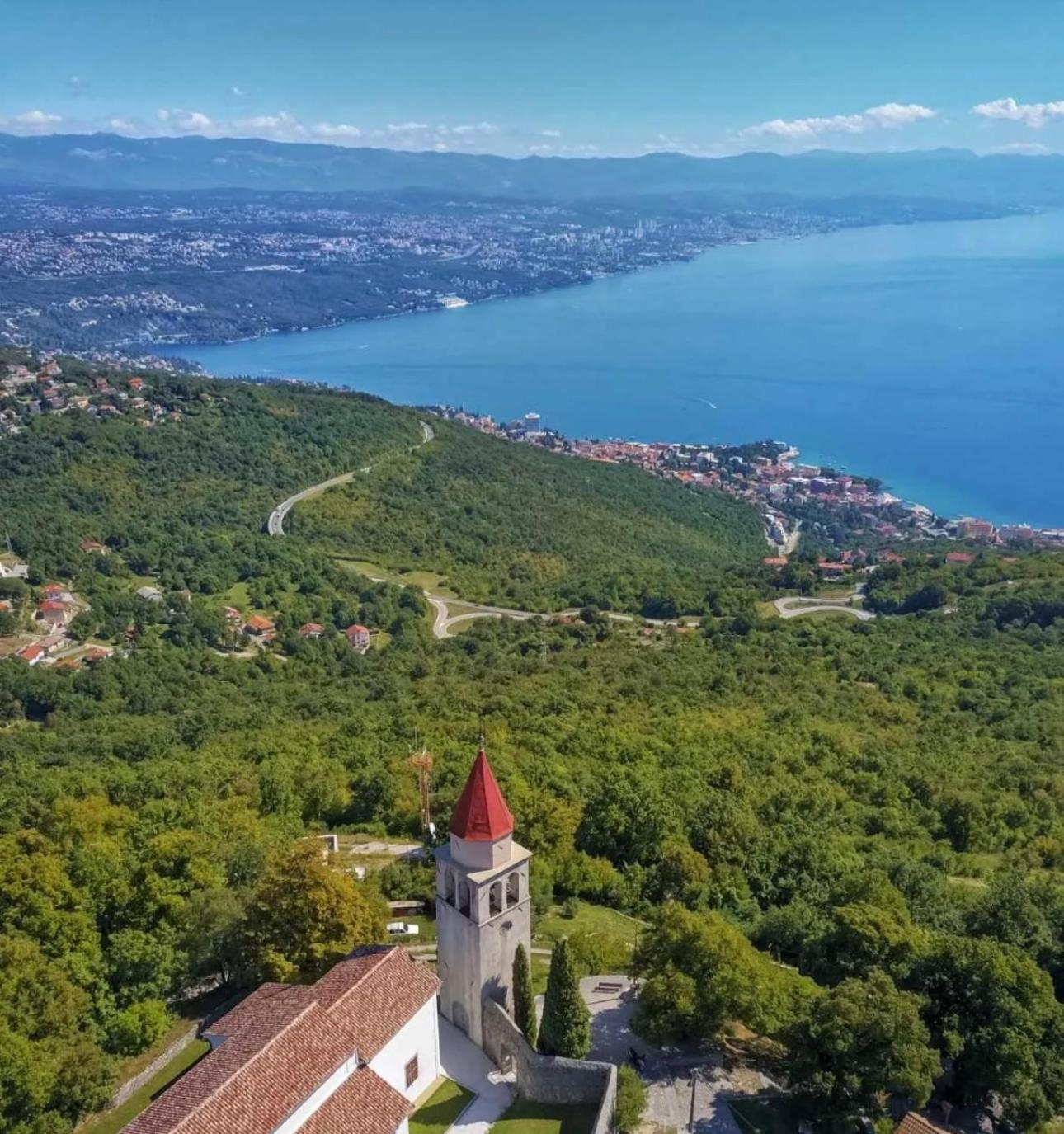 With A Terrace Forest Lullula Veprinac